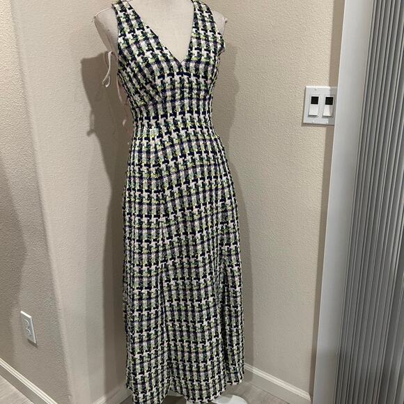 Kate Spade Dresses & Skirts - Kate spade green and blue tweed dress. Size 2